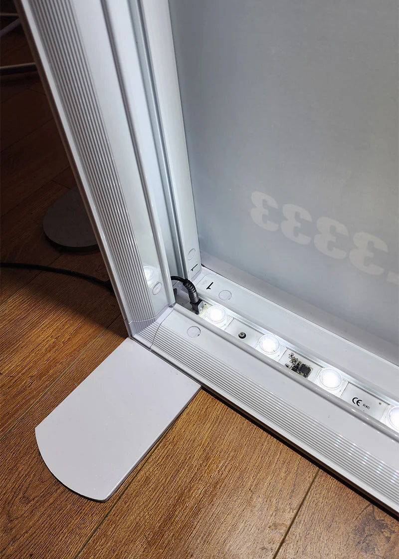 LED Backlit Wall(79"X39")