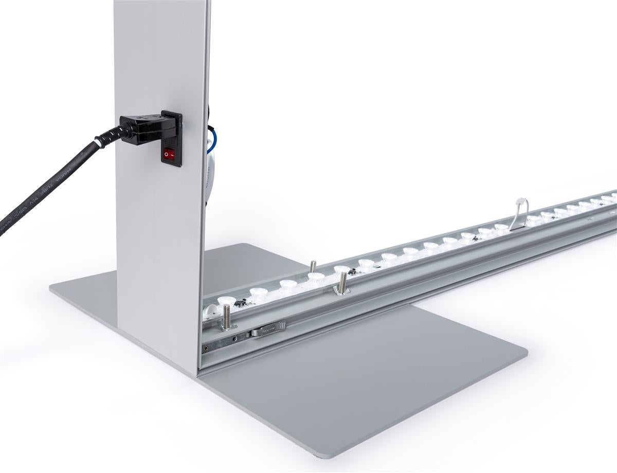 LED Backlit Wall(98"x79")