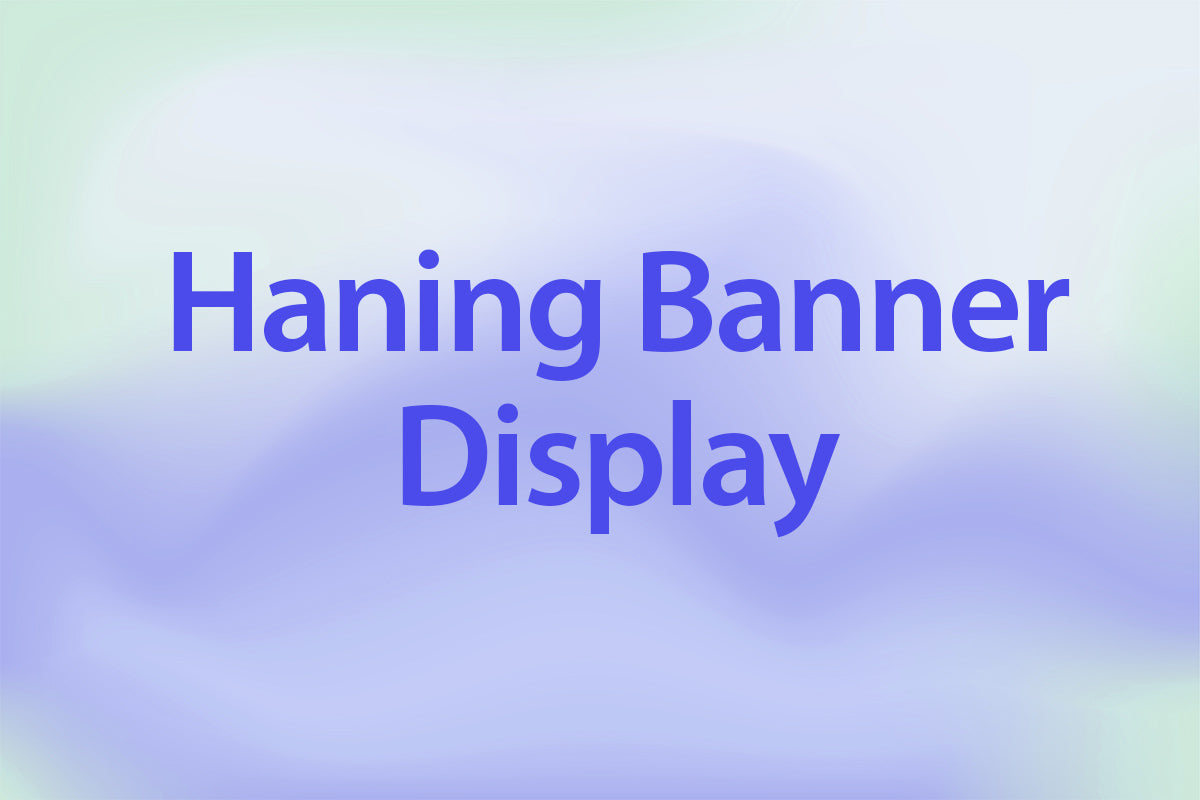 Hanging Banner Display