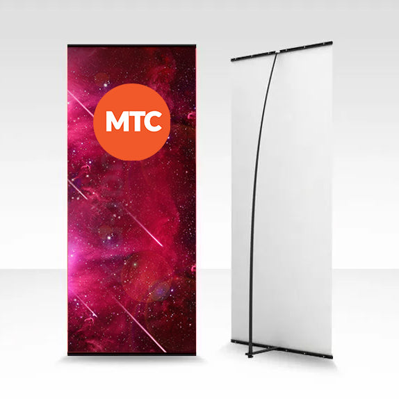 L Banner Stands