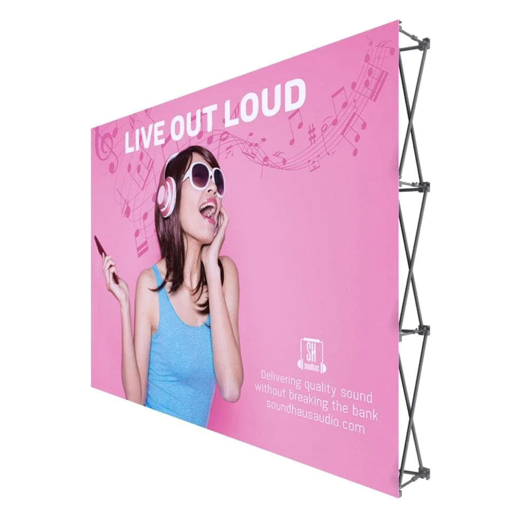 3x3 Pop Up Display (89"x89")