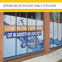 Window Adhesive Sticker