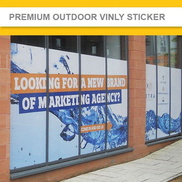 Window Adhesive Sticker